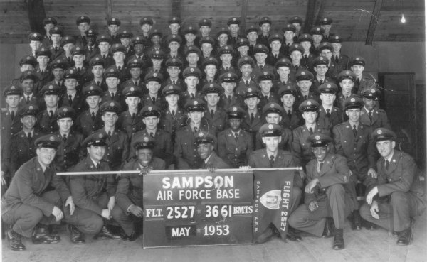 1953,Sampson AFB,Squadron 3661,Flight 2527