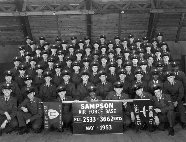 1953,Sampson AFB,Squadron 3662,Flight 2533