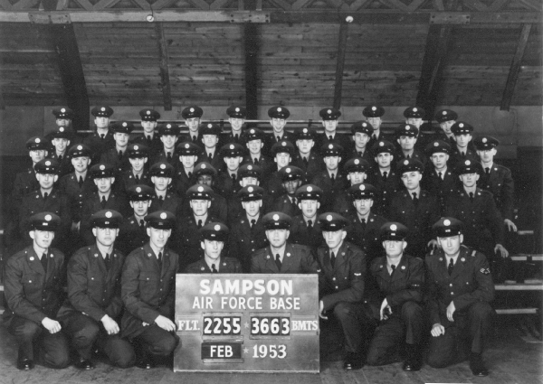 1953,Sampson AFB,Squadron 3663,Flight 2255
