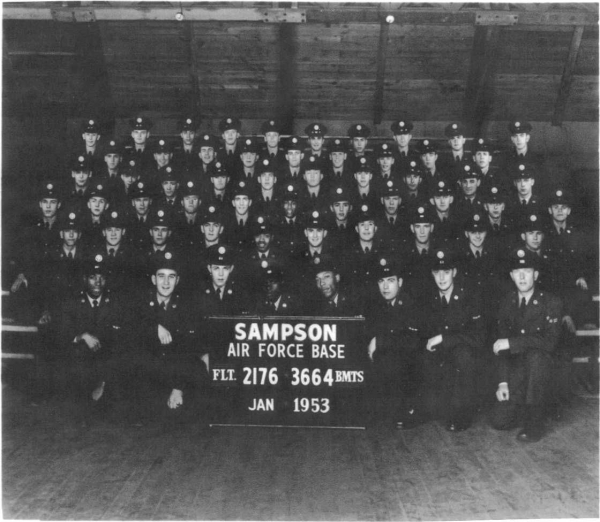 1953,Sampson AFB,Squadron 3664,Flight 2176