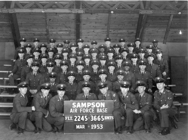 1953,Sampson AFB,Squadron 3665,Flight 2245