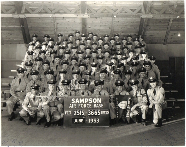 1953,Sampson AFB,Squadron 3665,Flight 2515