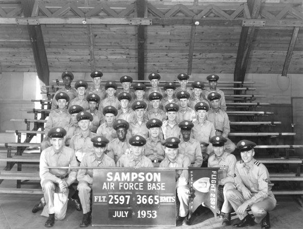 1953,Sampson AFB,Squadron 3665,Flight 2597