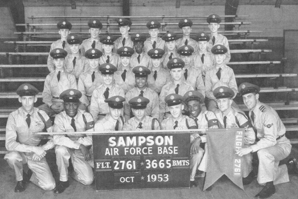 1953,Sampson AFB,Squadron 3665,Flight 2761