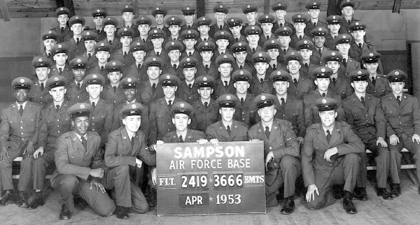 1953,Sampson AFB,Squadron 3666,Flight 2419