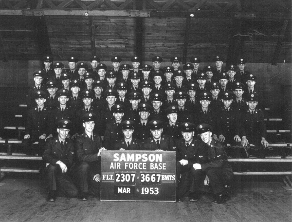 1953,Sampson AFB,Squadron 3667,Flight 2307