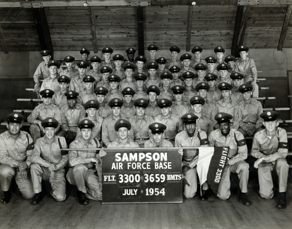 1954, Sampson AFB, Squadron 3659, Flight 3300
