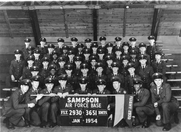 1954,Sampson AFB,Squadron 3651,Flight 2930