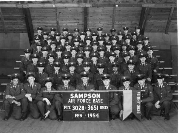 1954,Sampson AFB,Squadron 3651,Flight 3028