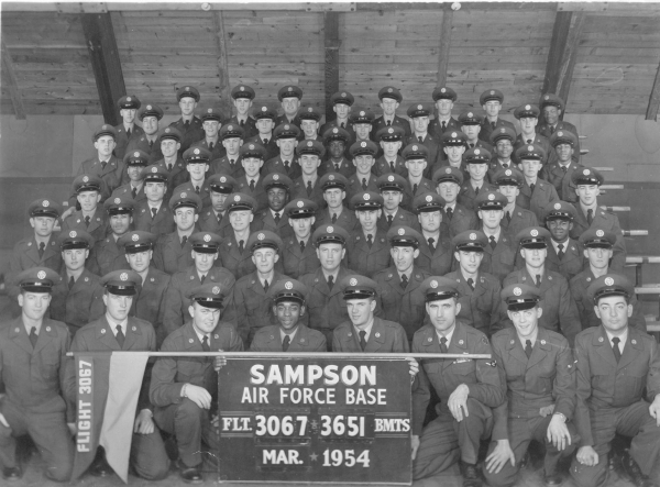 1954,Sampson AFB,Squadron 3651,Flight 3067