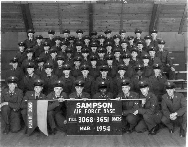 1954,Sampson AFB,Squadron 3651,Flight 3068