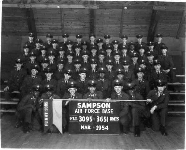 1954,Sampson AFB,Squadron 3651,Flight 3095