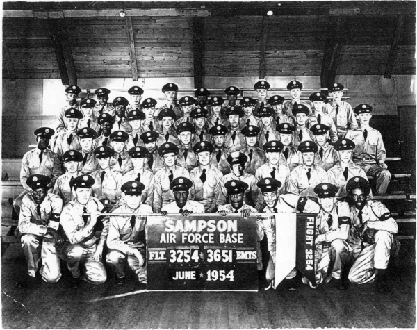 1954,Sampson AFB,Squadron 3651,Flight 3254
