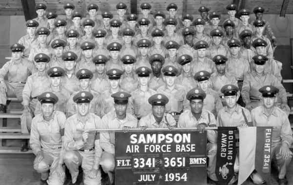 1954,Sampson AFB,Squadron 3651,Flight 3341