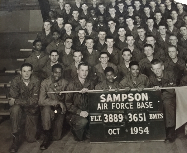 1954,Sampson AFB,Squadron 3651,Flight 3889