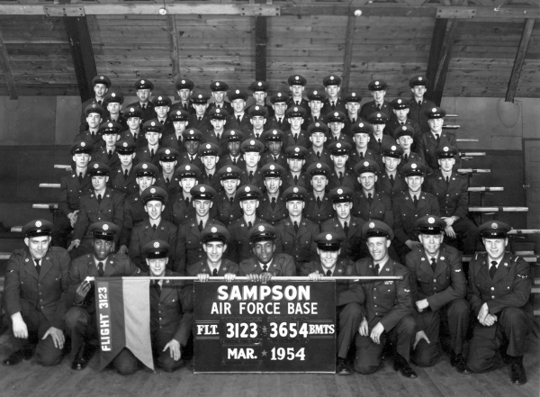 1954,Sampson AFB,Squadron 3654,Flight 3123
