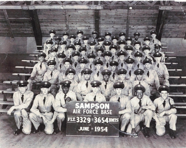 1954,Sampson AFB,Squadron 3654,Flight 3329