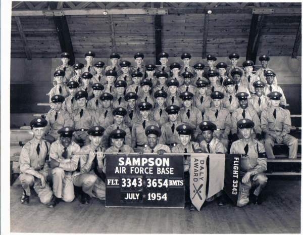 1954,Sampson AFB,Squadron 3654,Flight 3343