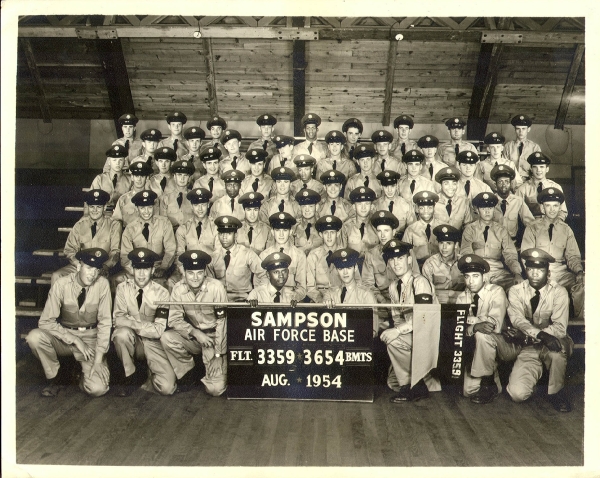 1954,Sampson AFB,Squadron 3654,Flight 3359
