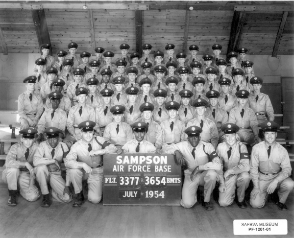 1954,Sampson AFB,Squadron 3654,Flight 3377