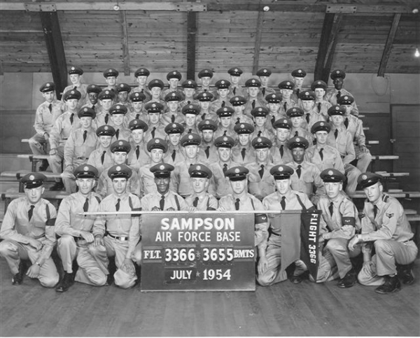 1954,Sampson AFB,Squadron 3655,Flight 3366