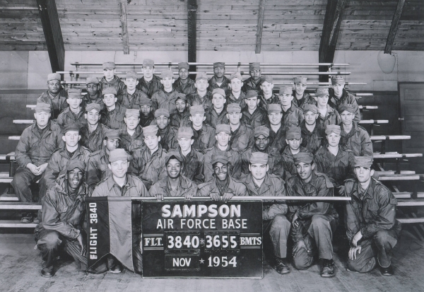 1954,Sampson AFB,Squadron 3655,Flight 3840