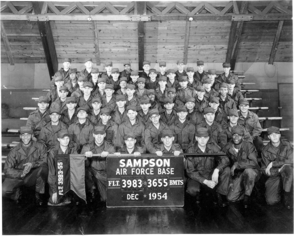1954,Sampson AFB,Squadron 3655,Flight 3983