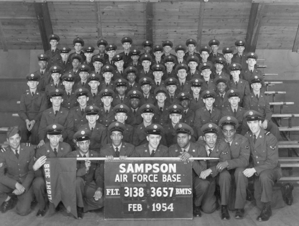 1954,Sampson AFB,Squadron 3657,Flight 3138