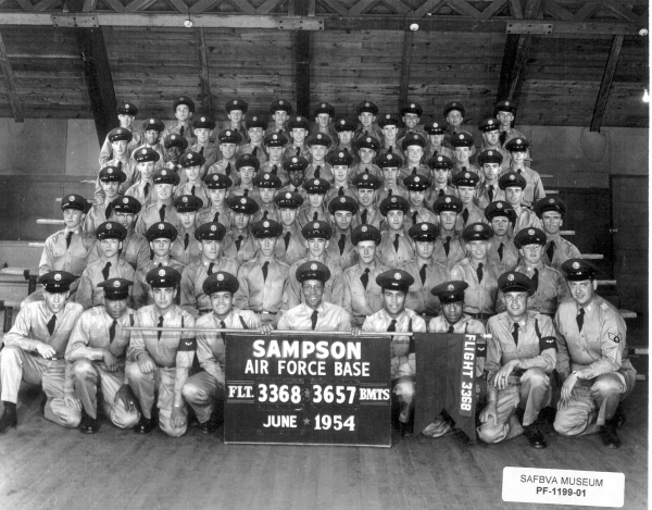 1954,Sampson AFB,Squadron 3657,Flight 3368