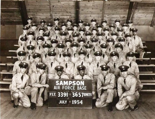1954,Sampson AFB,Squadron 3657,Flight 3391