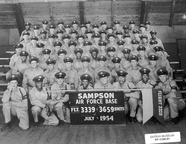 1954,Sampson AFB,Squadron 3659,Flight 3339