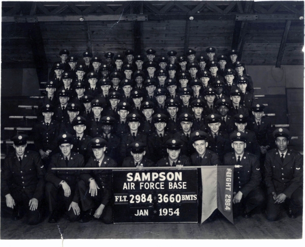 1954,Sampson AFB,Squadron 3660,Flight 2984