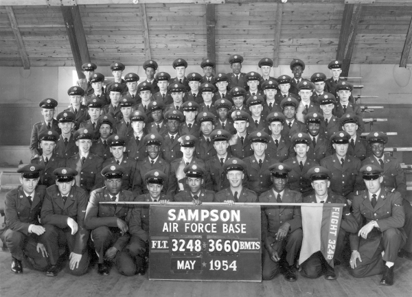 1954,Sampson AFB,Squadron 3660,Flight 3248