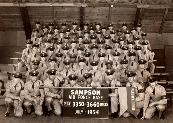 1954,Sampson AFB,Squadron 3660,Flight 3350