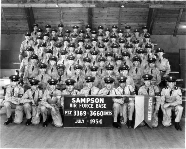 1954,Sampson AFB,Squadron 3660,Flight 3369
