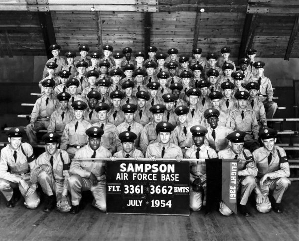 1954,Sampson AFB,Squadron 3662,Flight 3361