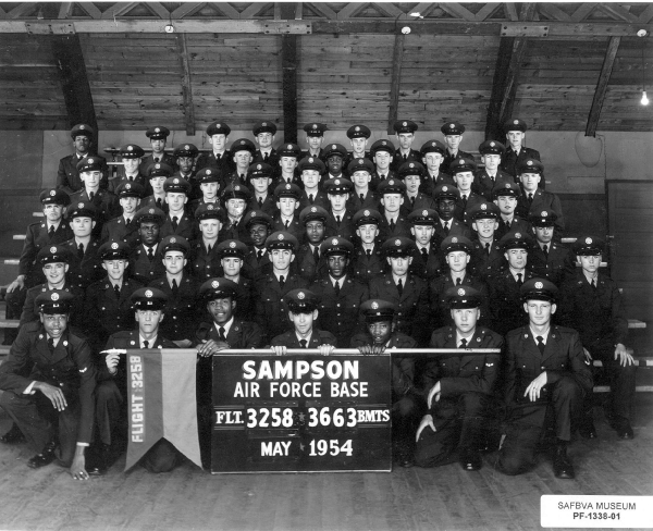 1954,Sampson AFB,Squadron 3663,Flight 3258