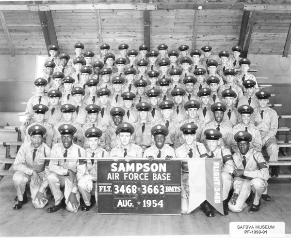 1954,Sampson AFB,Squadron 3663,Flight 3468