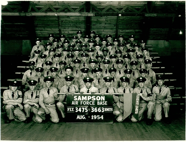 1954,Sampson AFB,Squadron 3663,Flight 3475