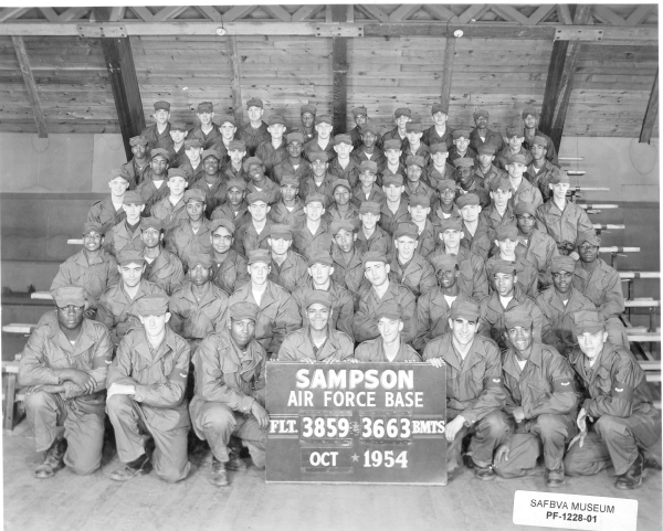1954,Sampson AFB,Squadron 3663,Flight 3859