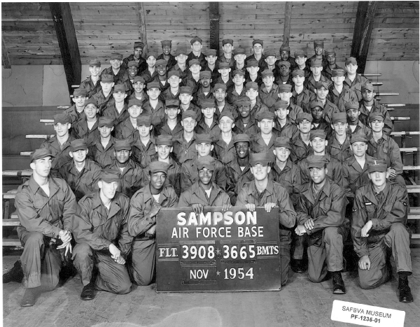 1954,Sampson AFB,Squadron 3665,Flight 3908