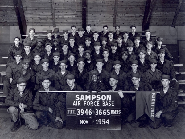 1954,Sampson AFB,Squadron 3665,Flight 3946