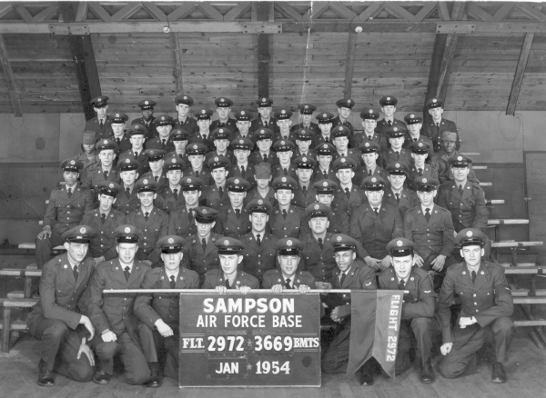 1954,Sampson AFB,Squadron 3669,Flight 2972