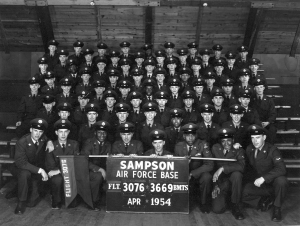 1954,Sampson AFB,Squadron 3669,Flight 3076