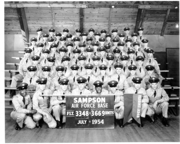 1954,Sampson AFB,Squadron 3669,Flight 3348