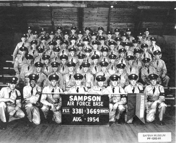 1954,Sampson AFB,Squadron 3669,Flight 3381