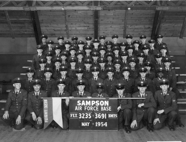 1954,Sampson AFB,Squadron 3691,Flight 3235