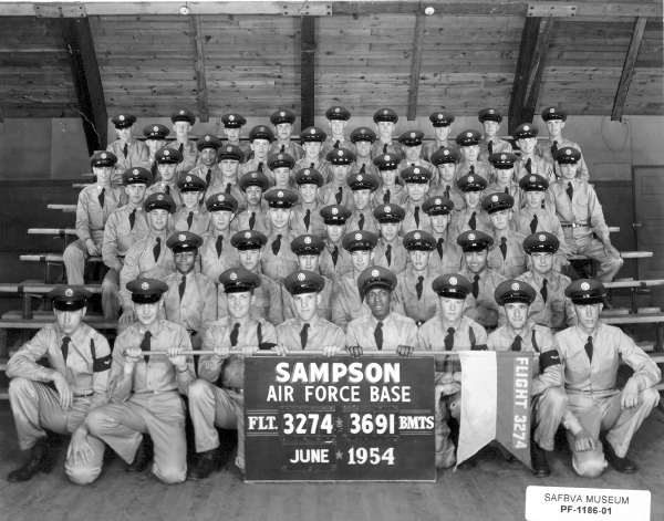 1954,Sampson AFB,Squadron 3691,Flight 3274