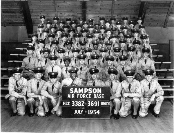1954,Sampson AFB,Squadron 3691,Flight 3382