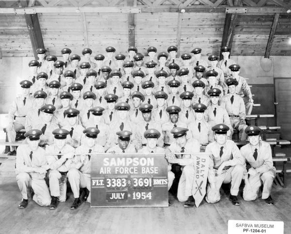 1954,Sampson AFB,Squadron 3691,Flight 3383